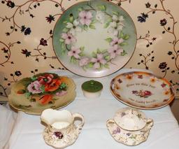 Lot of Victorian porcelain