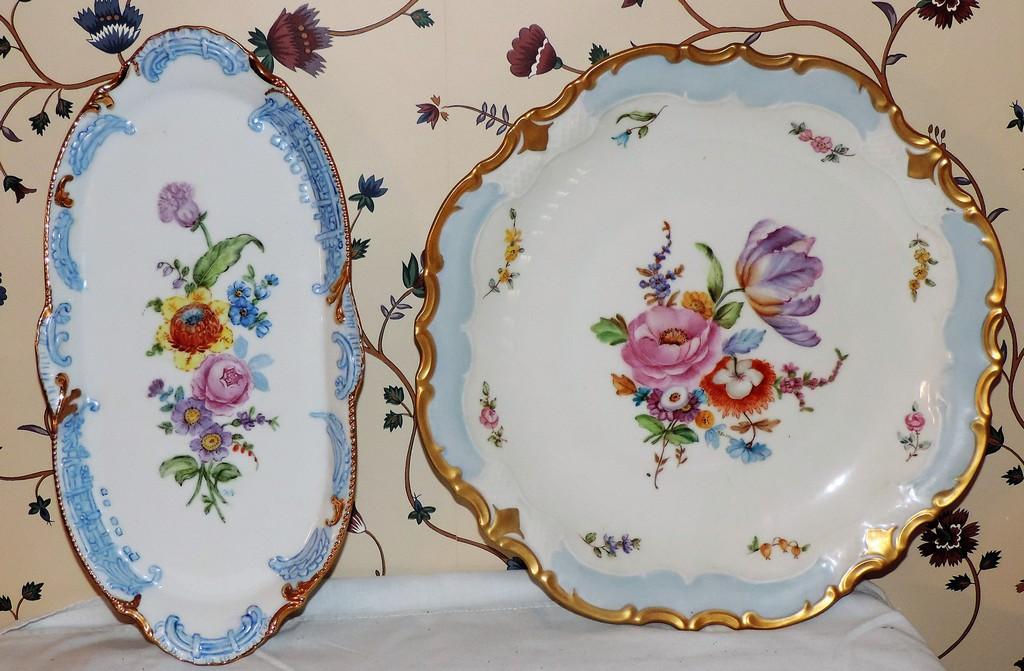 Lot of 2 vintage German dishes