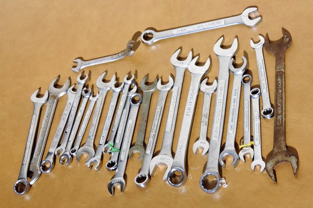 Open end wrenches