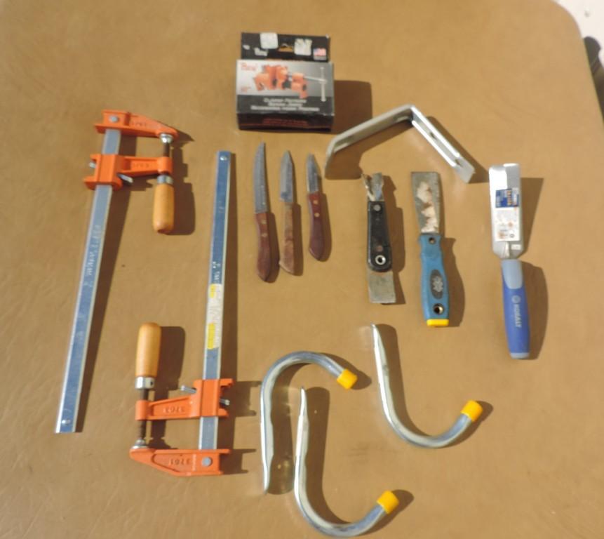 Clamp and hanger lot