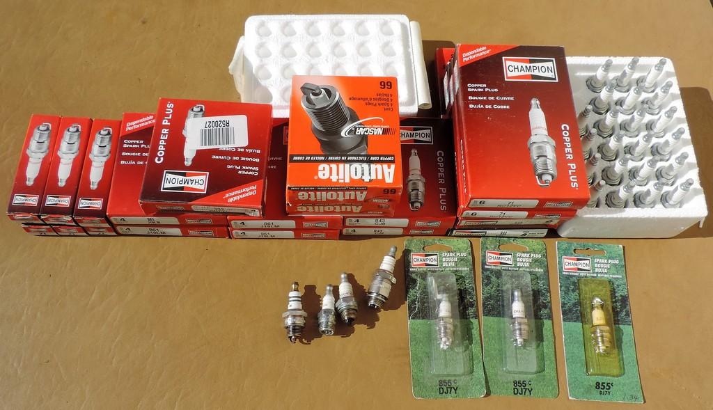 Spark plug lot