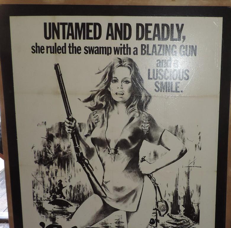 Scarce 1973 Gator Bait Movie Poster