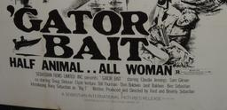 Scarce 1973 Gator Bait Movie Poster