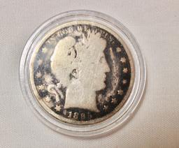 1895 Barber Half Dollar