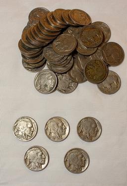 (51) Full Date Buffalo Nickels