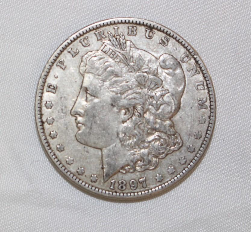 1897-o Morgan Silver Dollar