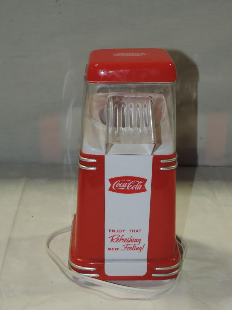 Nostalgia Coca-Cola Pop Corn Popper