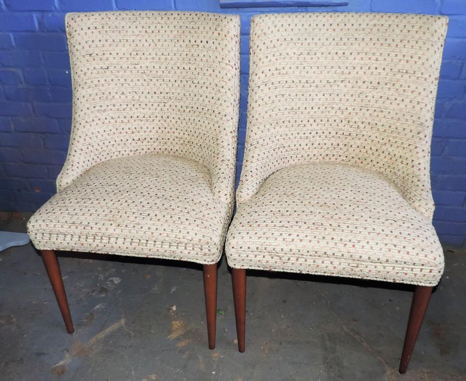 Pair of Mid Century living Room Side Chairs
