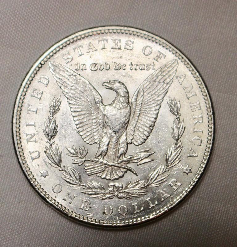 1883 Uncirculated Morgan Silver Dollar