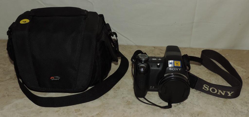 Sony Cyber Shot Camera with Bag
