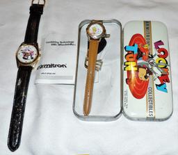 (2) Vintage Armitron Looney Toon Watches
