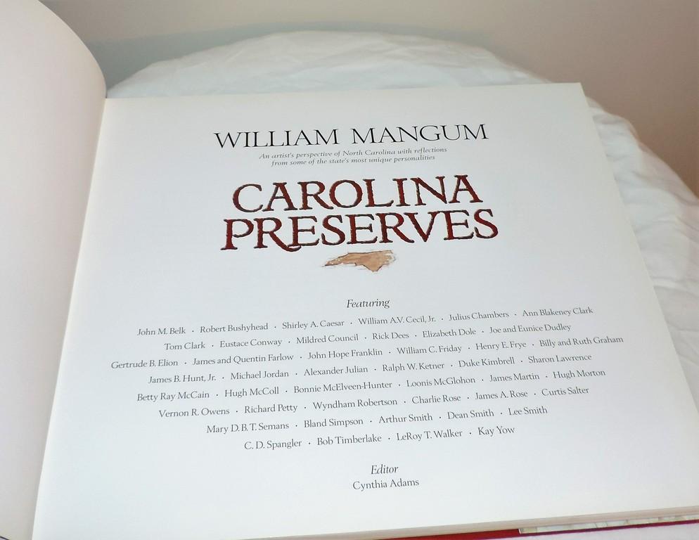 William Mangum's Carolina Preserves