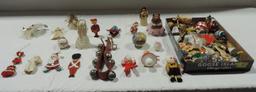 Collection Of Vintage Christmas Tree Ornaments