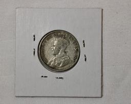 1917 Canada Silver Quarter