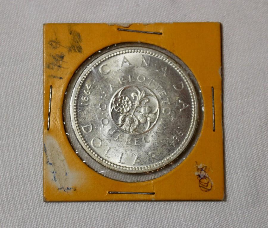 1964 Canada uncirculated Silver Dollar