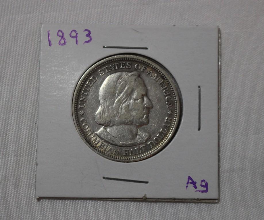 1893 Columbus Half Dollar Commerative