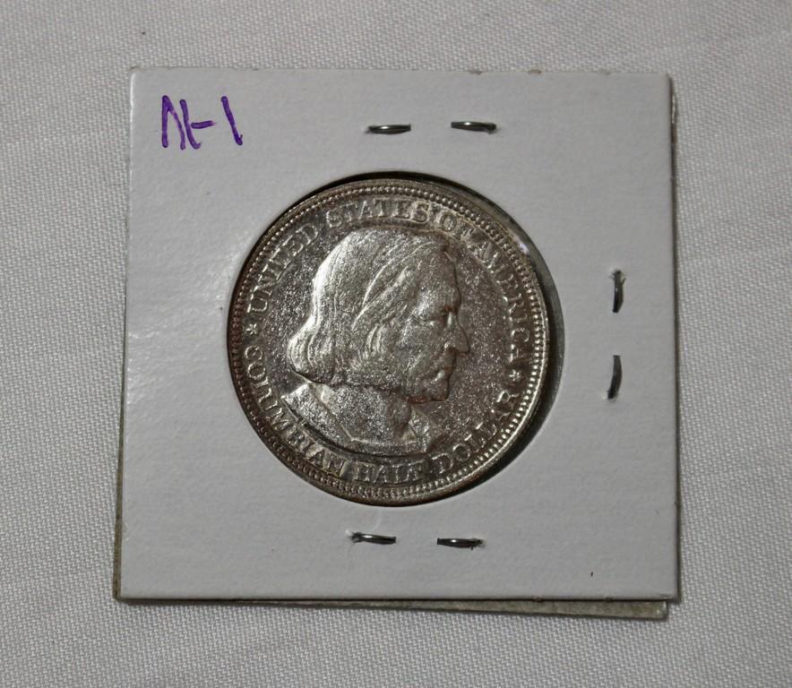 1892 Columbus Half Dollar