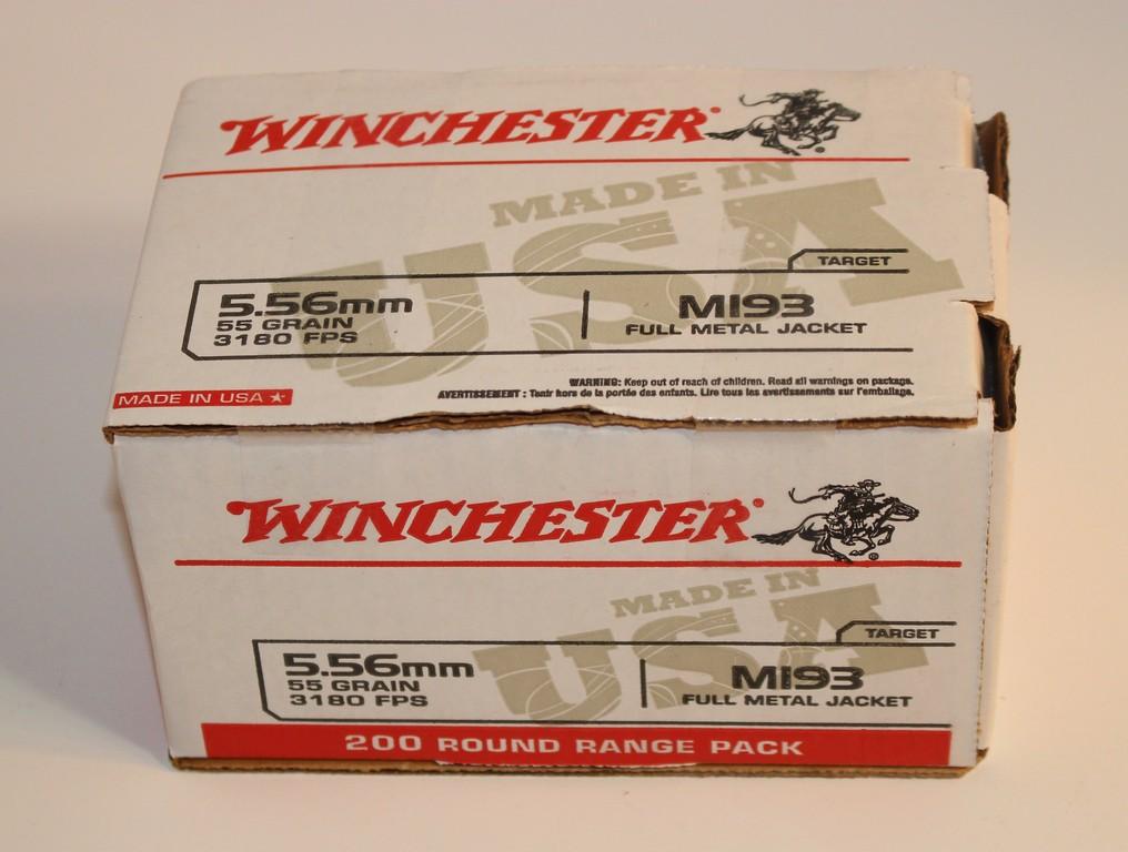 Winchester 5.56mm 55 Grain FMJ