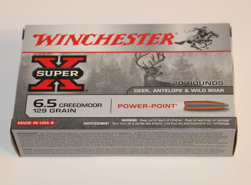 Winchester 6.5 Creedmoor 129 Grain