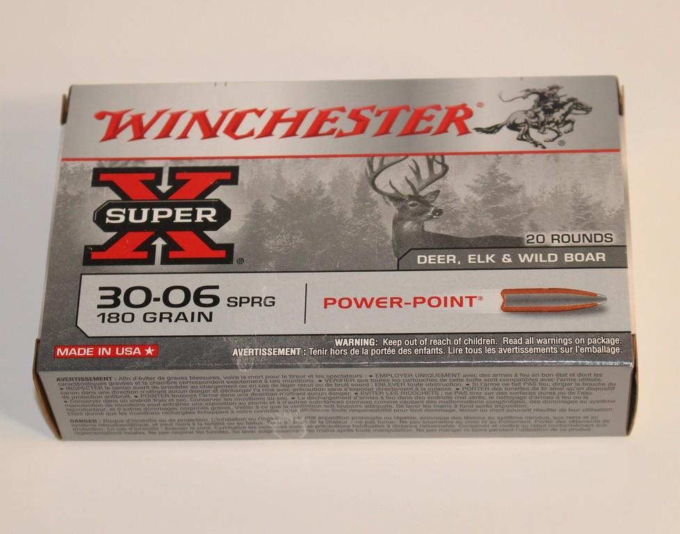 Winchester 30-06 SPRG 180 Grain