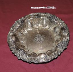 Monogrammed Sterling Silver Bowl