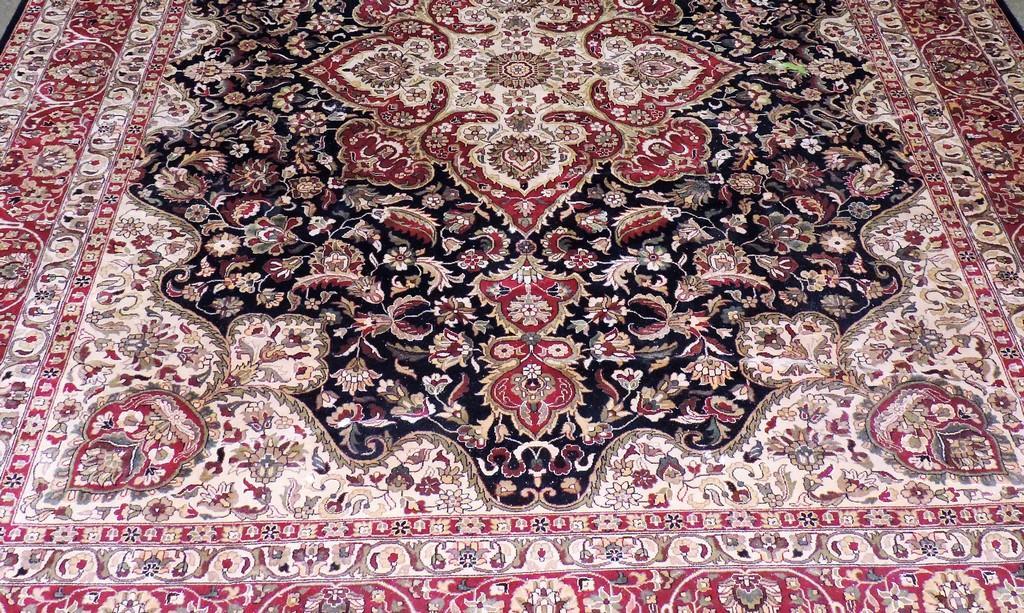 Room-Size Hand-Woven Oriental Carpet