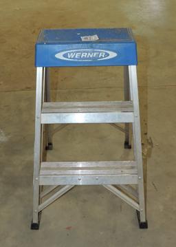 Two-Foot Aluminum Werner Step Ladder
