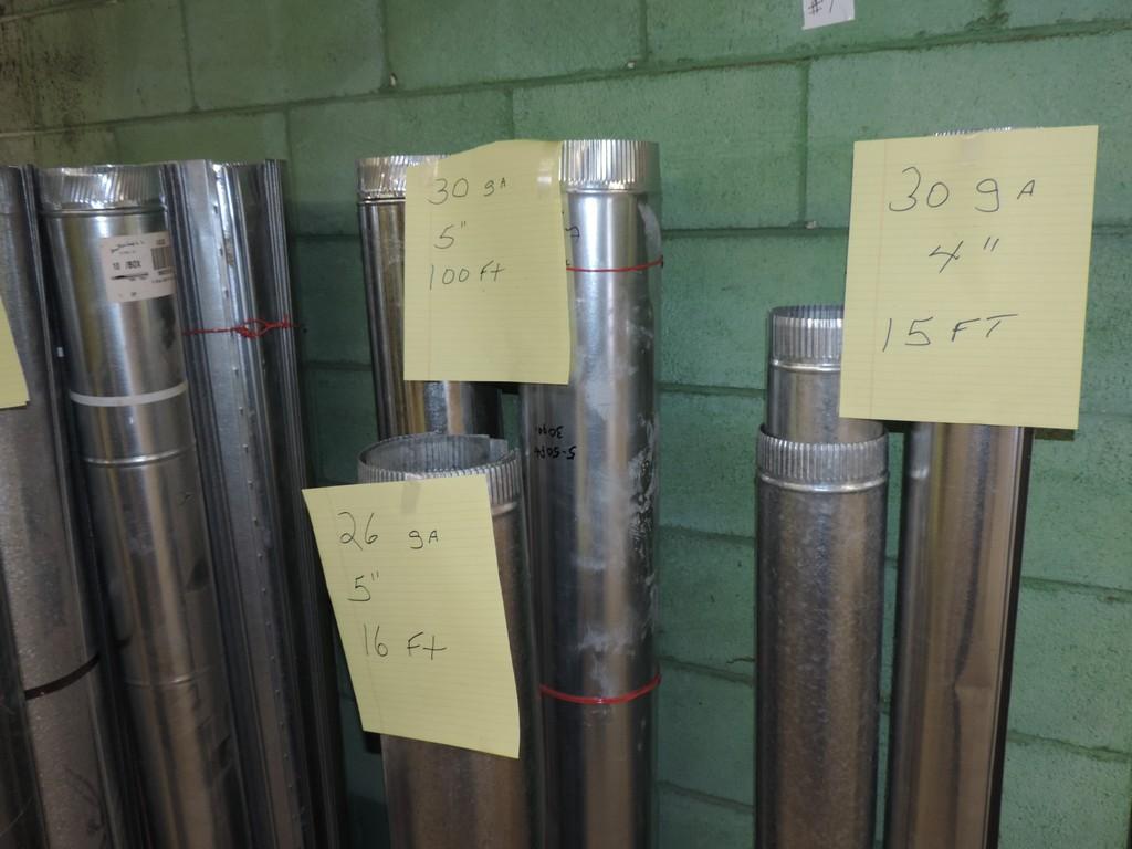 Large Lot of Galvanized Pipe