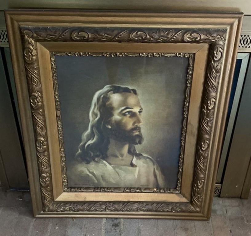 Framed Portrait of Jesus