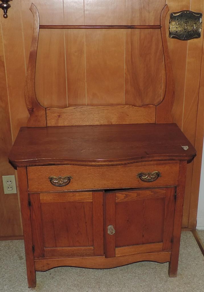 Oak  Wash Stand