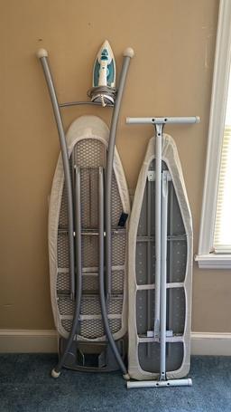 Lot of Ironing Boards and T-Fal Iron