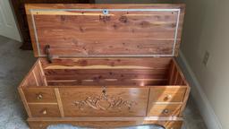 Lane Cedar Chest with Upholstered Seat