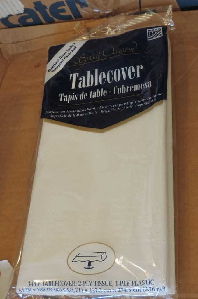 Case Of 24 New Paper Table Covers