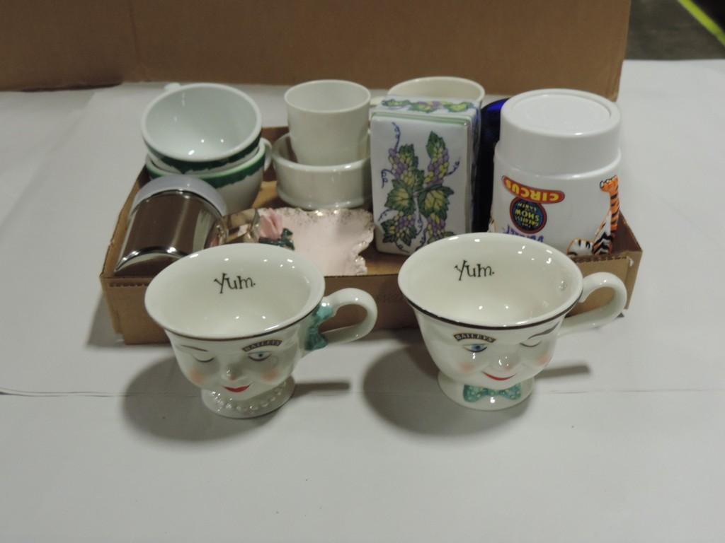 Box Lot Misc. Mugs & Giftware