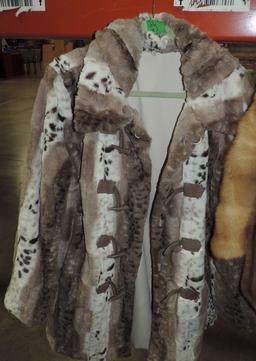 Fur Coat & Stole Lot