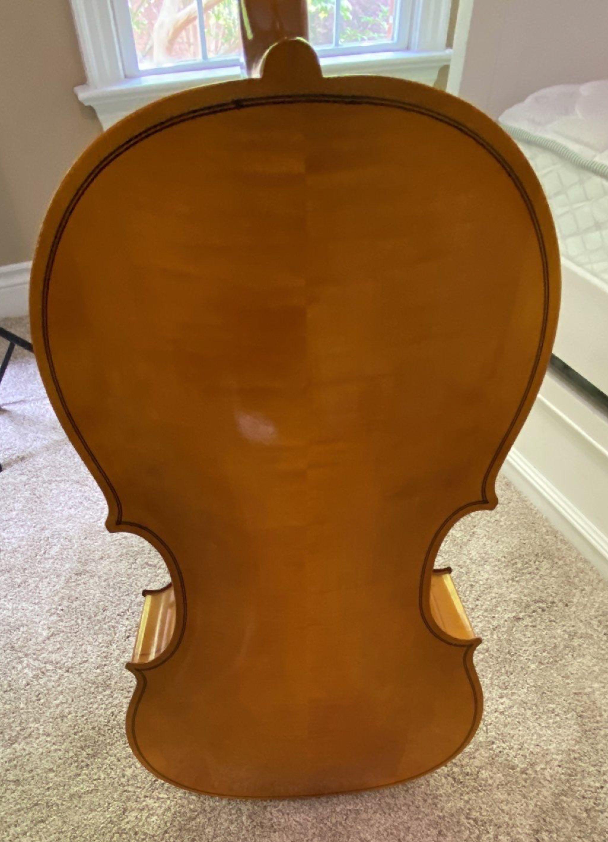 Blonde Wood Cello