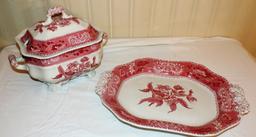 Spode Camilla Soup Tureen with Under Plate