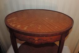1940's French Style Two-tiered table