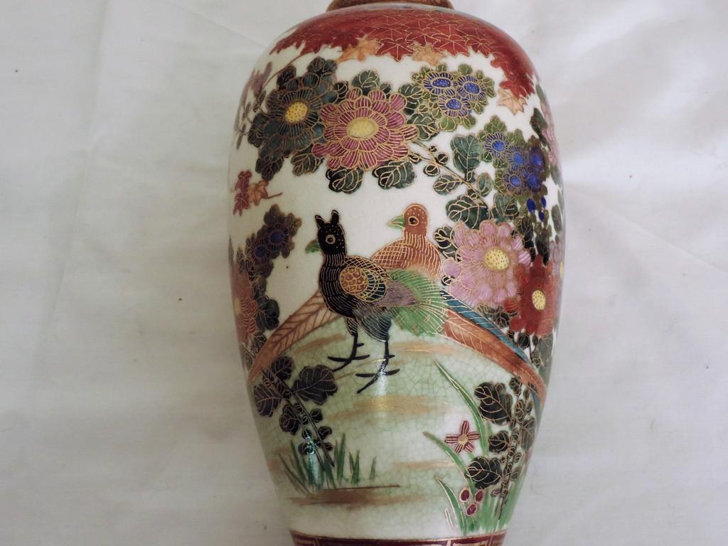 Pair of Signed Japanese Vases