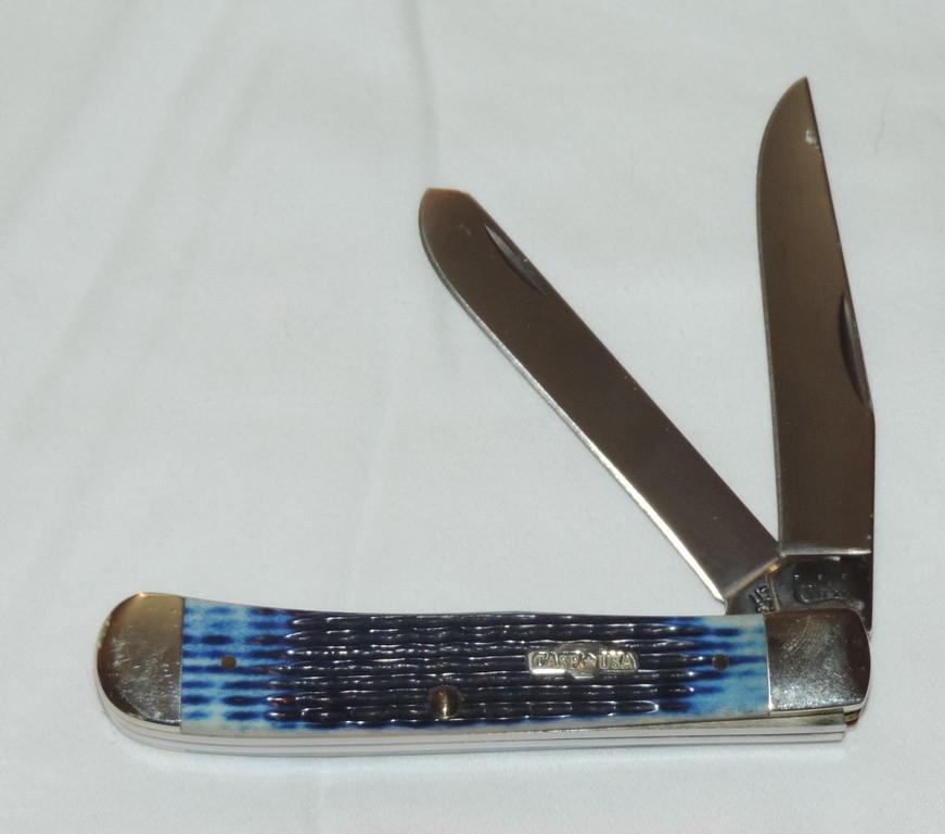 Case XX Blue Bone Handle Knife