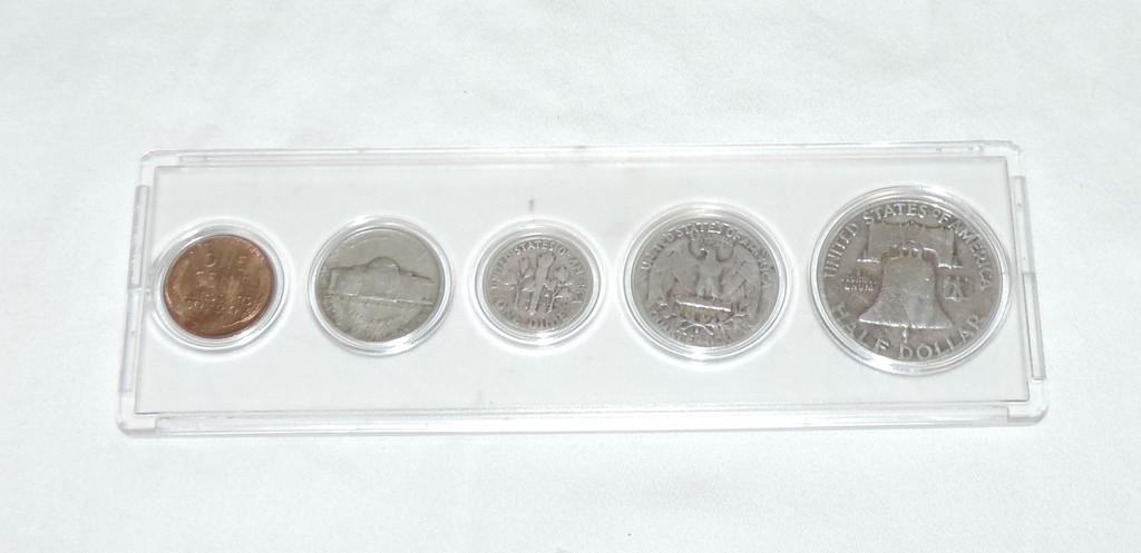 1953 (5) Silver Coin Set