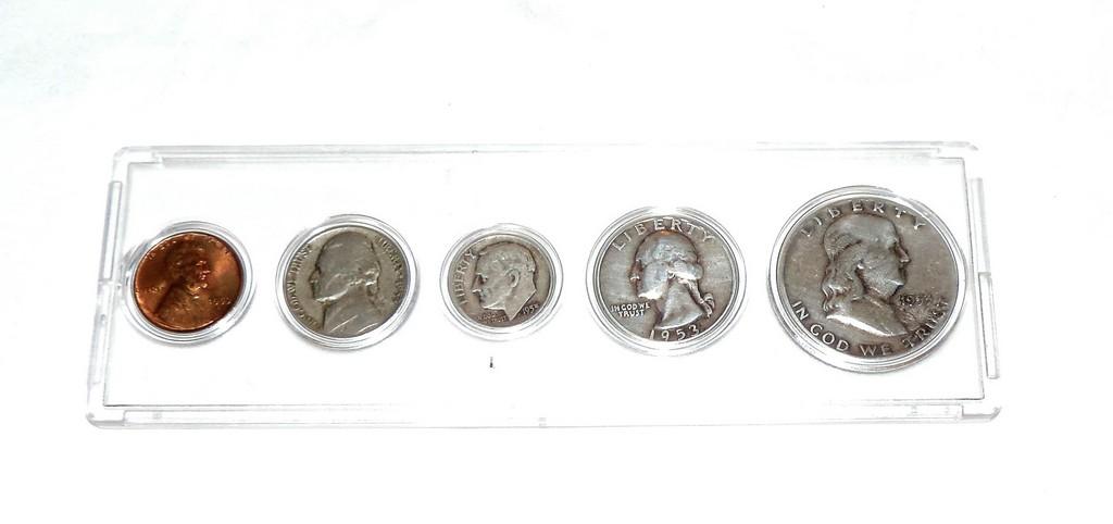 1953 (5) Silver Coin Set