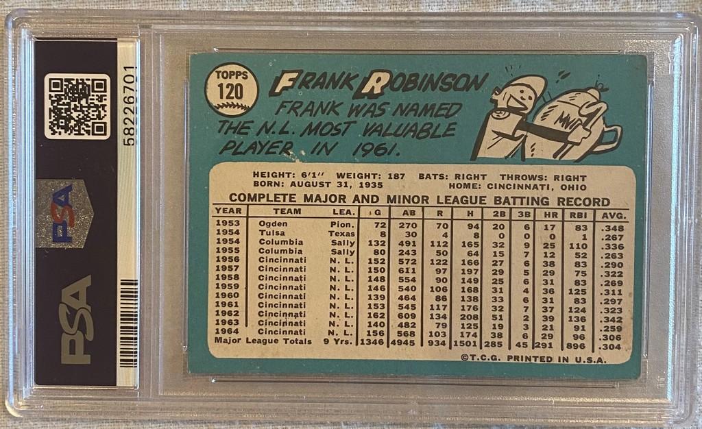 1965 Topps Frank Robinson