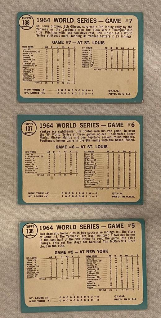 1965 Topps World Series