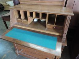Victorian Eastlake Period Slant Lid Desk