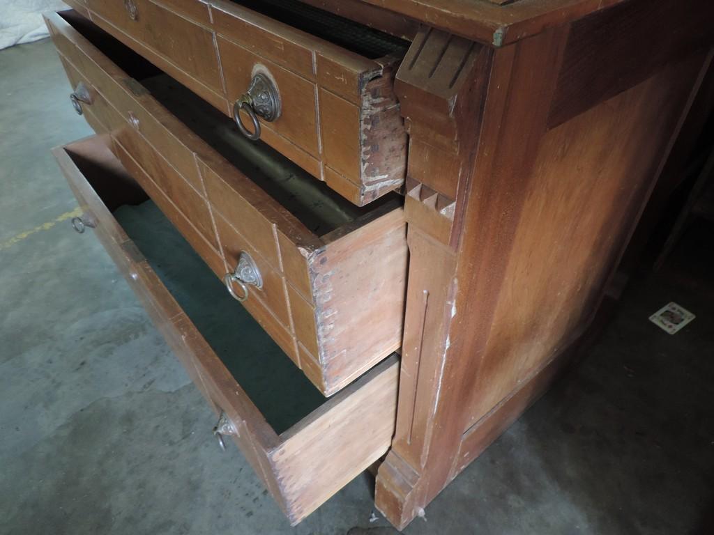 Victorian Eastlake Period Slant Lid Desk