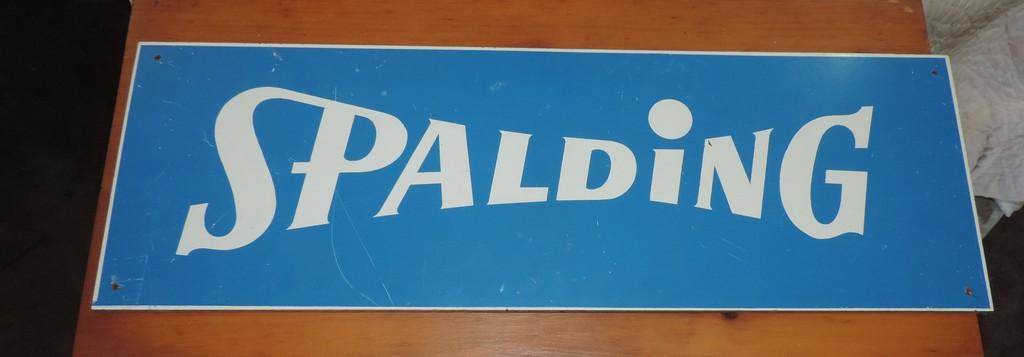 Vintage Spalding Sign