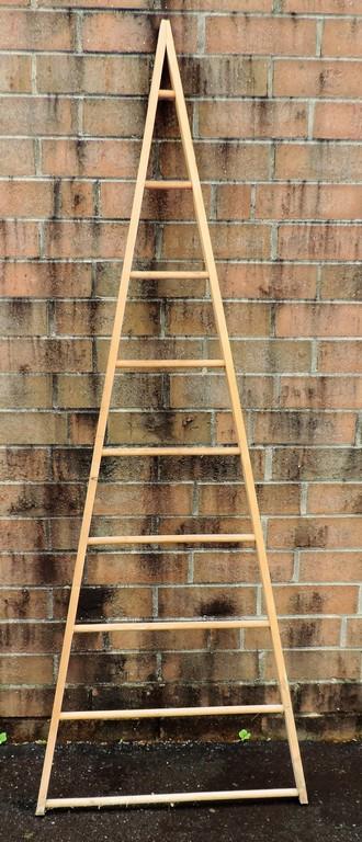 A Frame Ladder For Hanging Linens On