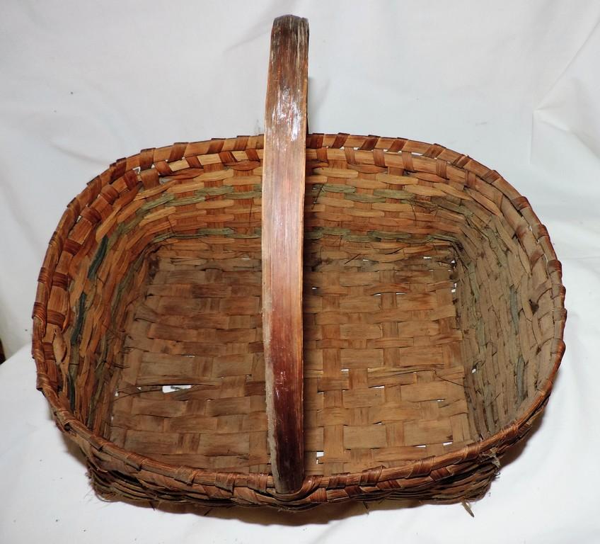 Antique North Carolina Splint Basket