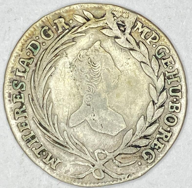 1765 Austria Silver 10 Kreuzer